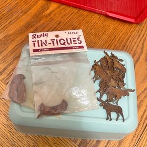 Mini Rustic Tin cutouts